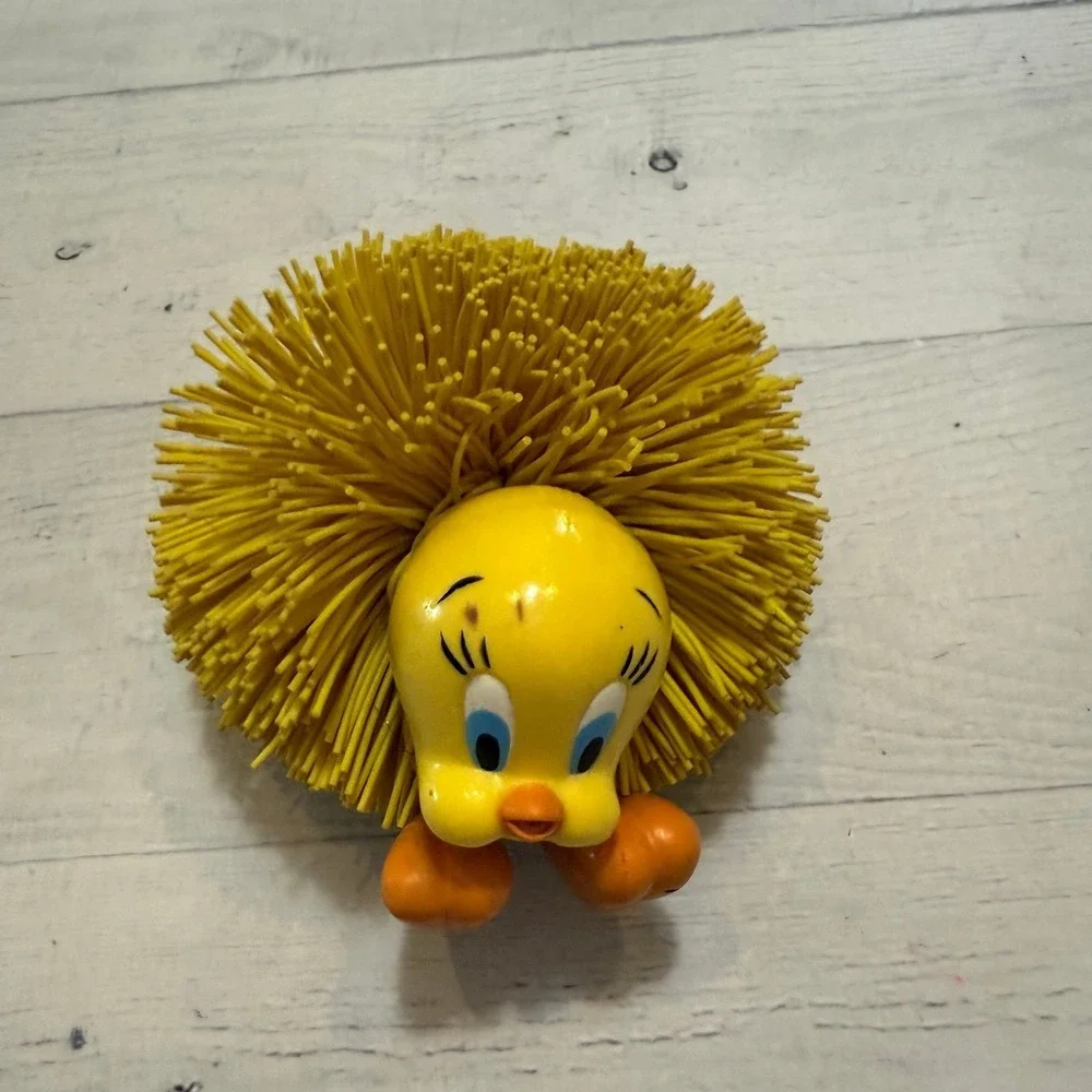 Vintage 1995 Looney Tunes Koosh Ball Tweety Bird‎